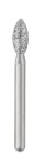 Single Use Diamond 868-024M Burs - 25ct. Roll